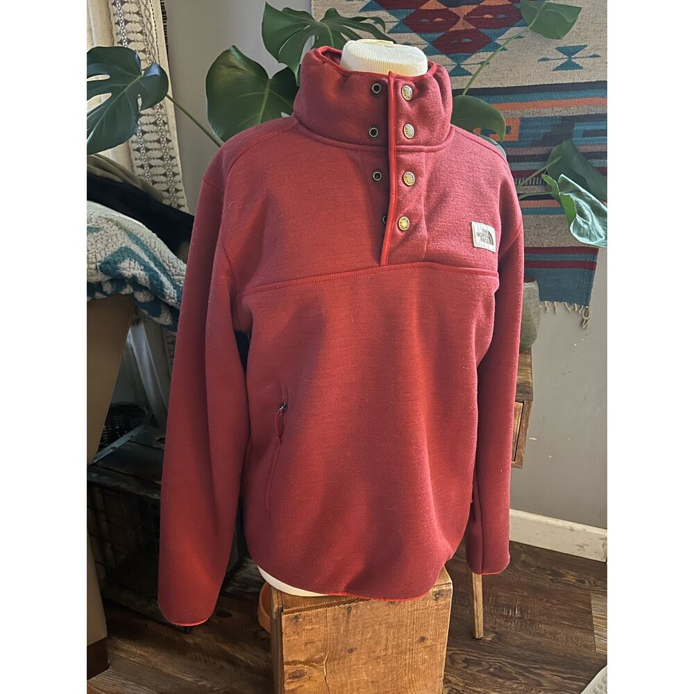 The North Face Men’s Sherpa Patrol quarter snap fleece pullover M